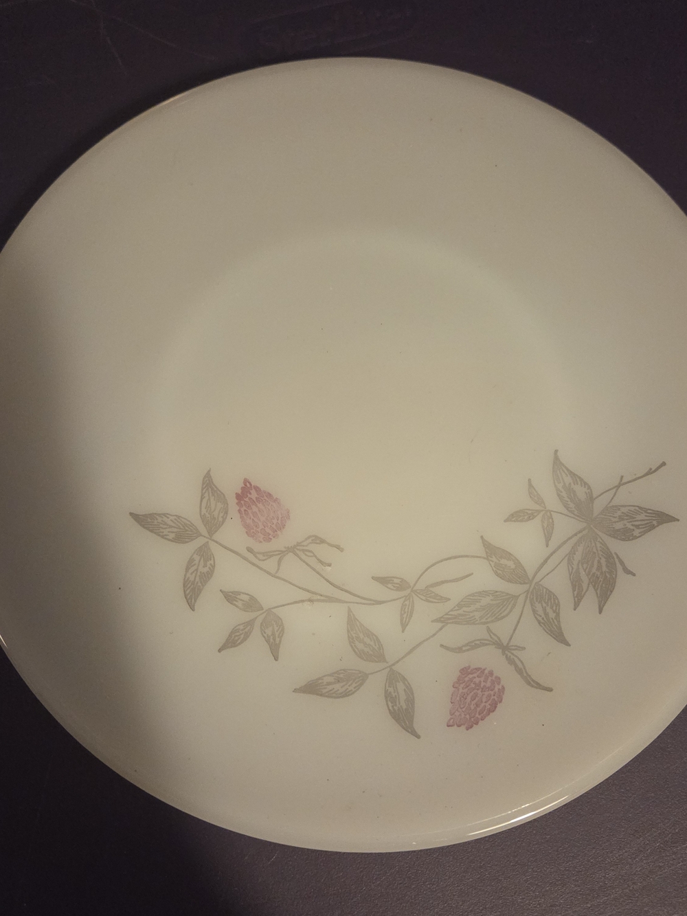 MCM Federal Glass Company Clover Blossom Salad Plate Replacement